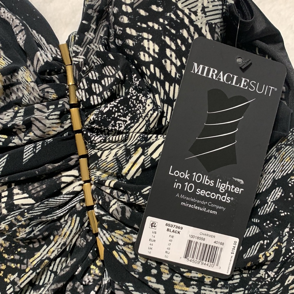 NWT MIRACLESUIT Monteverde Charmer One Piece Swimsuit - Picture 16 of 16